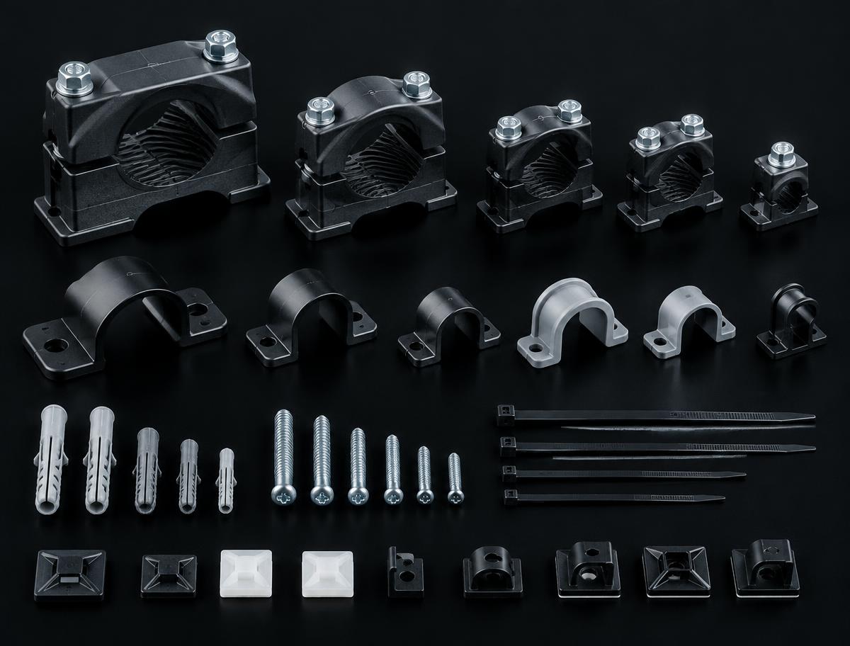 Cable Cleats, Saddles and Fixings
