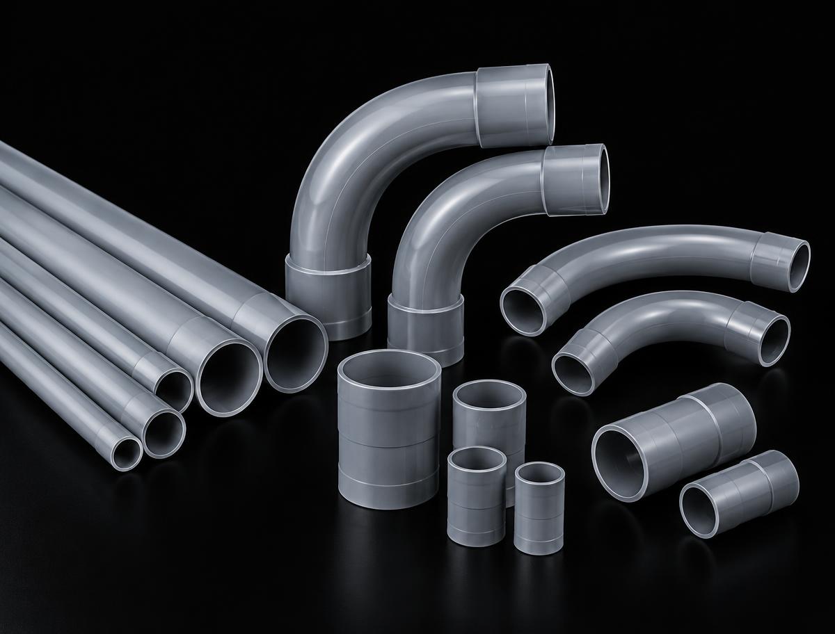 PVC Conduit, Bends and Couplers